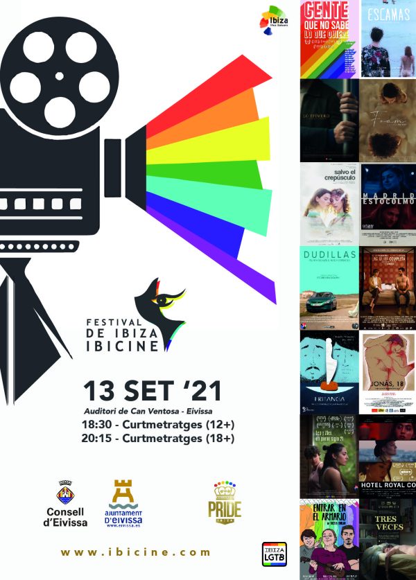 Festival de Ibiza Ibicine: Cortometrajes (18+) LGTBIQ+
